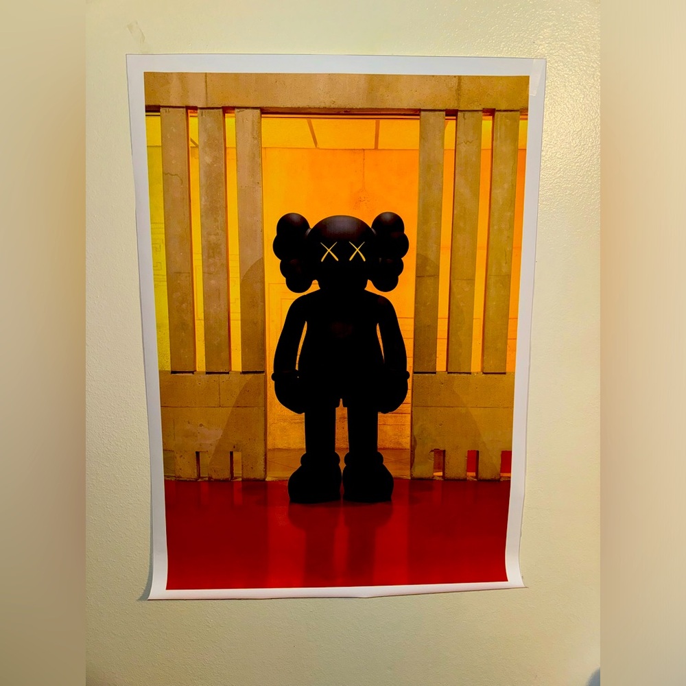 KAWS Canvas/Poster